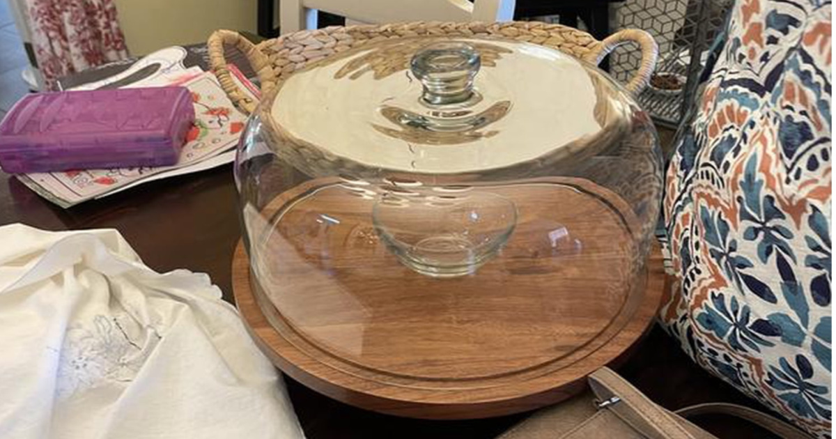 This Clever Cake Stand Flips Into a Serving Tray (Now $10 Off at Sam’s Club!)