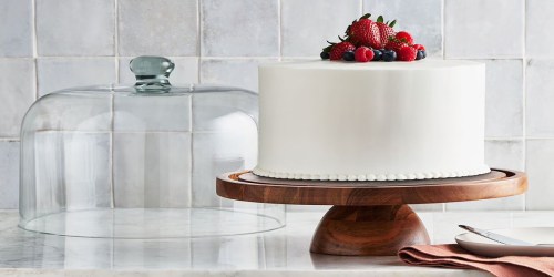 $10 Off Cake Stand w/ Glass Dome at Sam’s Club (Flips Into a Serving Tray!)