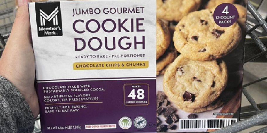 Sam’s Club Jumbo Gourmet Cookie Dough Back in Stock | Will Sell Out!