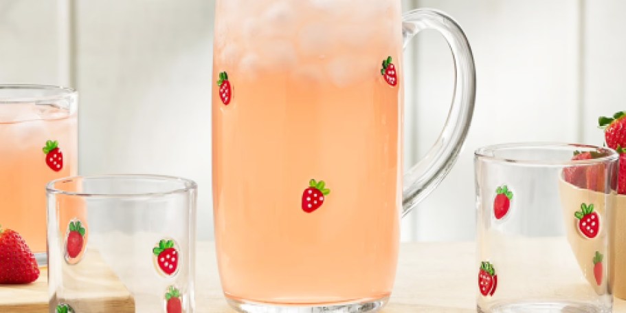 Sam’s Club Has New Icon Glasses & A Matching Pitcher (Anthro Look For Less)