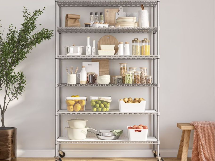 Member&rsquo;s Mark 6-Tier Heavy Duty Wire Shelving&nbsp;
