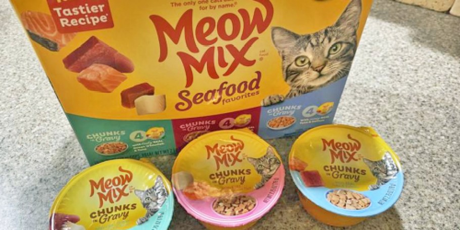 Meow Mix Wet Cat Food 12-Pack Only $4 Shipped on Amazon