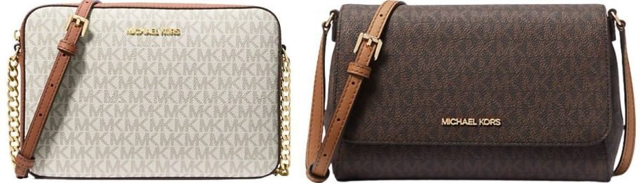 Two Michael kors handbag