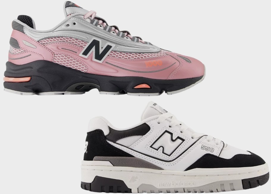 new balance adult shoe and kids shoe