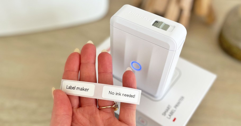 Wireless Label Maker Only $9.99 on Amazon (Regularly $30)