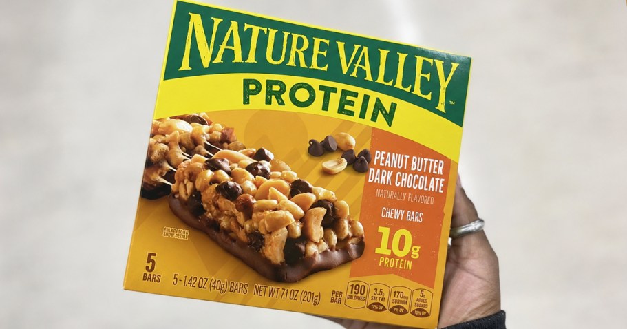 Nature Valley Protein Chewy Bars 5-Count Just $2 Shipped on Amazon