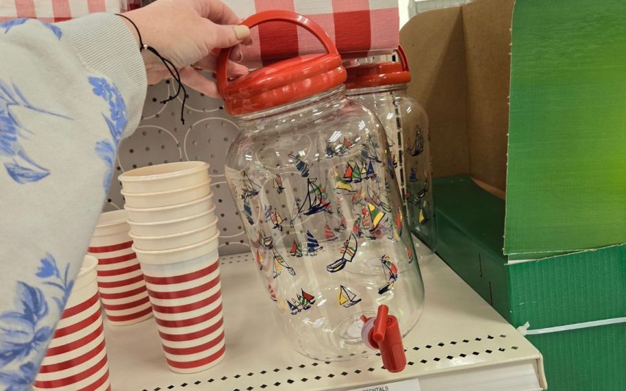 Room Essentials Nautical drink dispenser