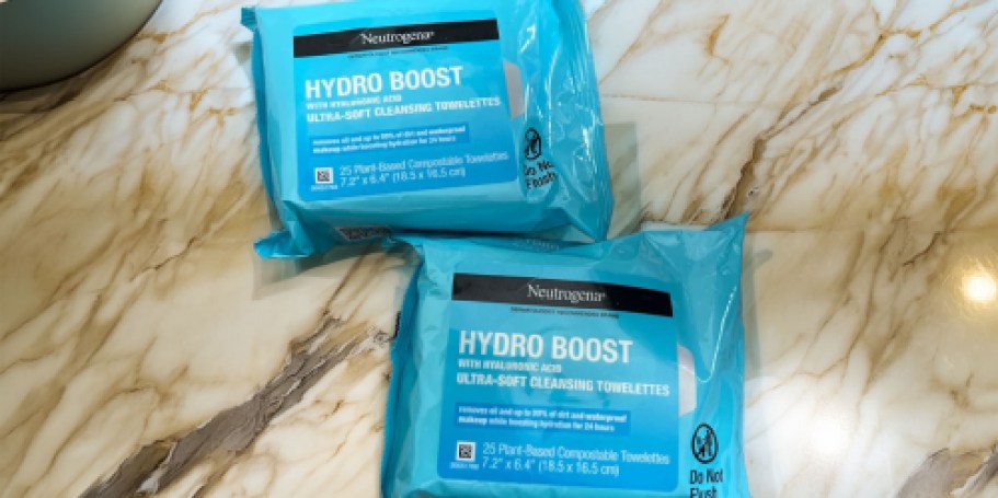 Neutrogena Micellar Cleansing Wipes 2-Packs Just $7.58 Each Shipped on Amazon (Reg. $17)