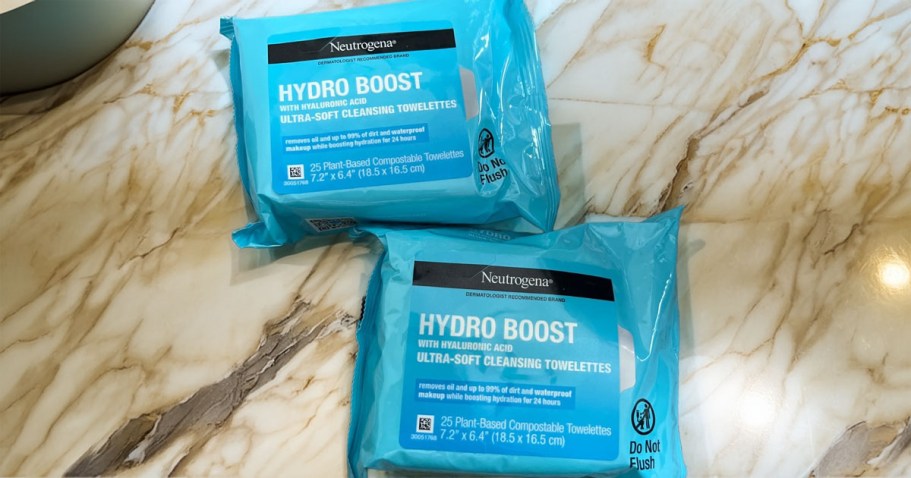 Neutrogena Micellar Cleansing Wipes 2-Packs Just $7.58 Each Shipped on Amazon (Reg. $17)