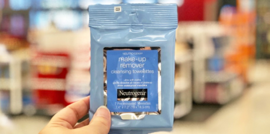 Neutrogena Makeup Remover Wipes 7-Count Only $1.19 Shipped on Amazon