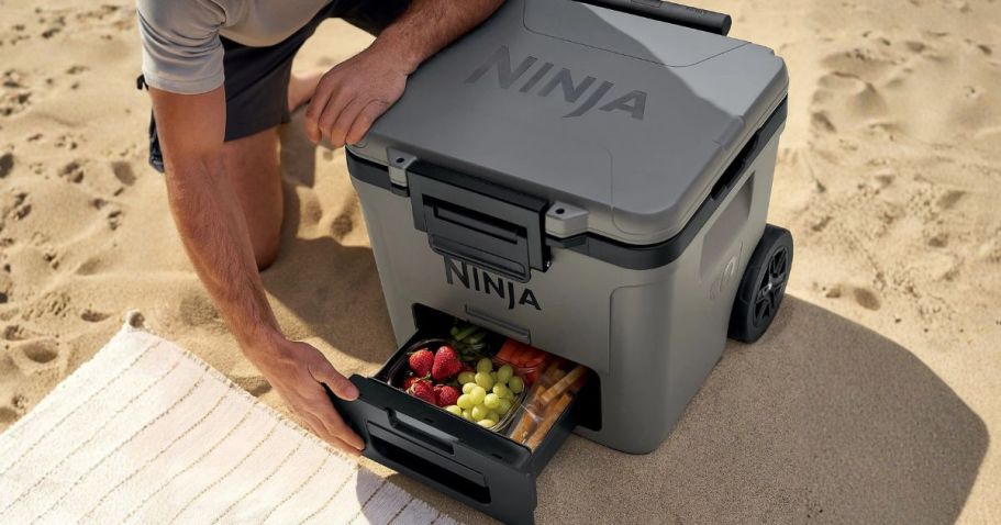 RUN! OVER $70 Off Ninja FrostVault Cooler w/ DryZone + FREE Shipping