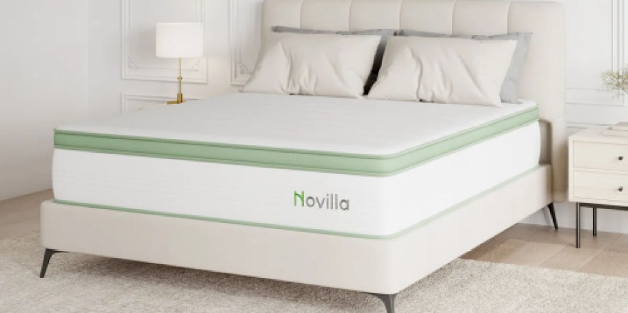 Novilla Cooling Memory Foam Hybrid Queen Mattress Only $245.89 Shipped on Wayfair.com (Reg. $468)