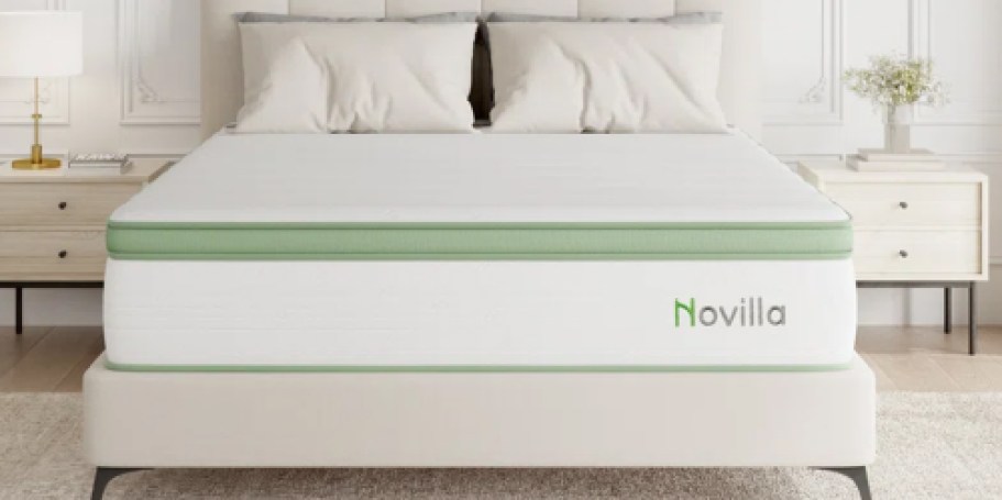 Novilla Cooling Memory Foam Queen Mattress Only $228.99 Shipped (Reg. $468)