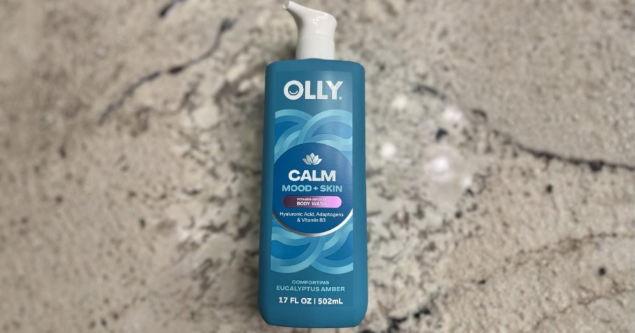 OLLY 17oz Body Wash Only $5.99 Shipped on Amazon