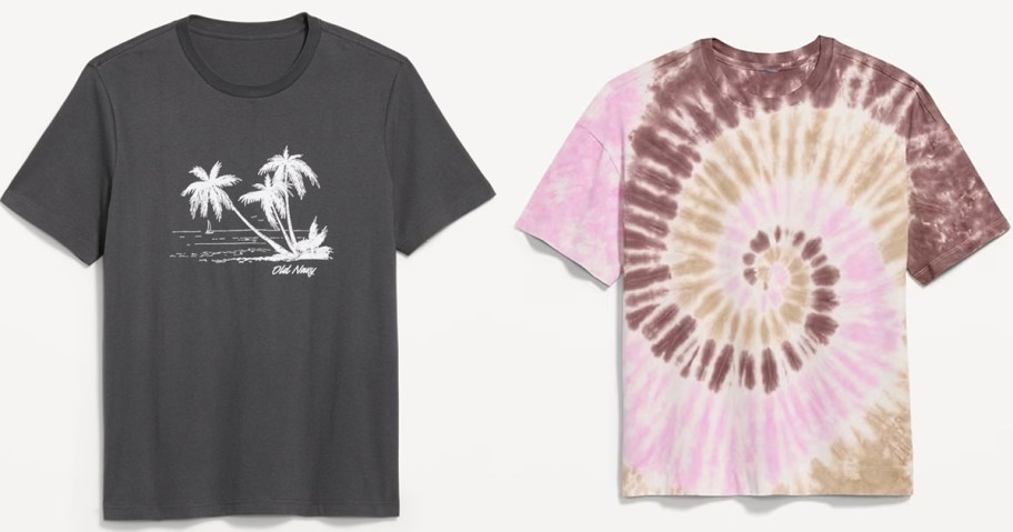 Old Navy Men's and Women's Tees on Sale