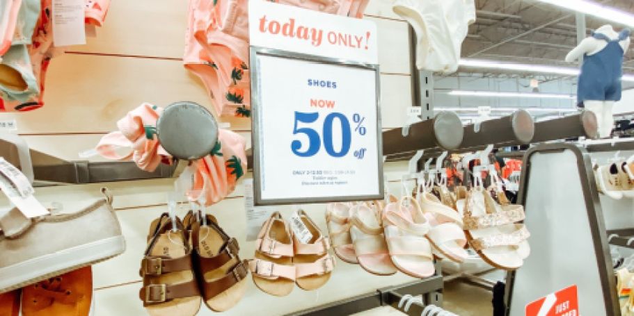 50% Off Old Navy Shoes | Styles from $2.49
