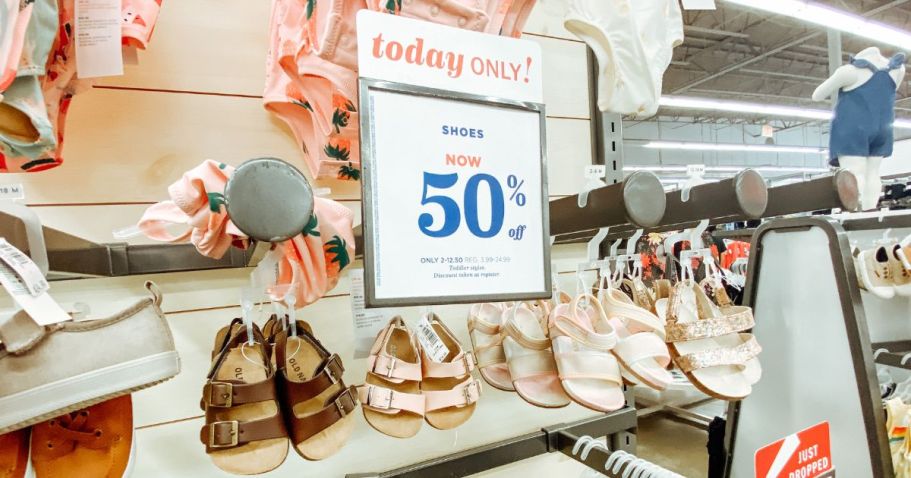 50% Off Old Navy Shoes | Styles from $2.49