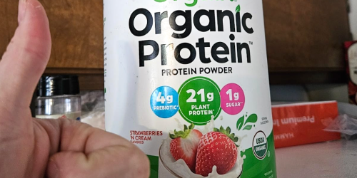 WOW! Orgain Protein Powder 2lb Tub Only $13.94 Shipped on Amazon (Reg. $36)