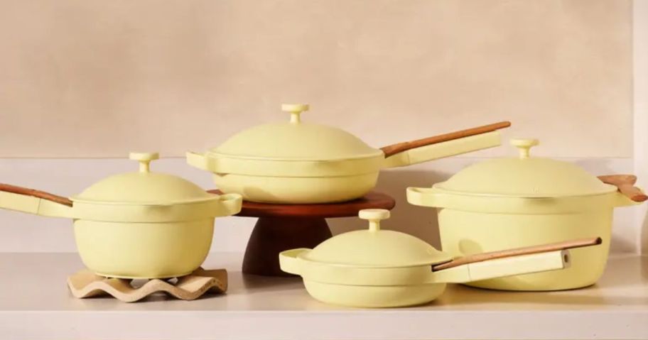 Our Place Butter Yellow 13-Piece Cookware Set