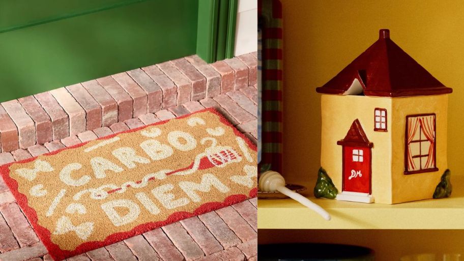 Outdoor mat and honey pot