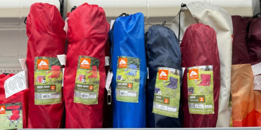 Ozark Trail Camp Chair w/ Cupholder Just $8.98 on Walmart.com
