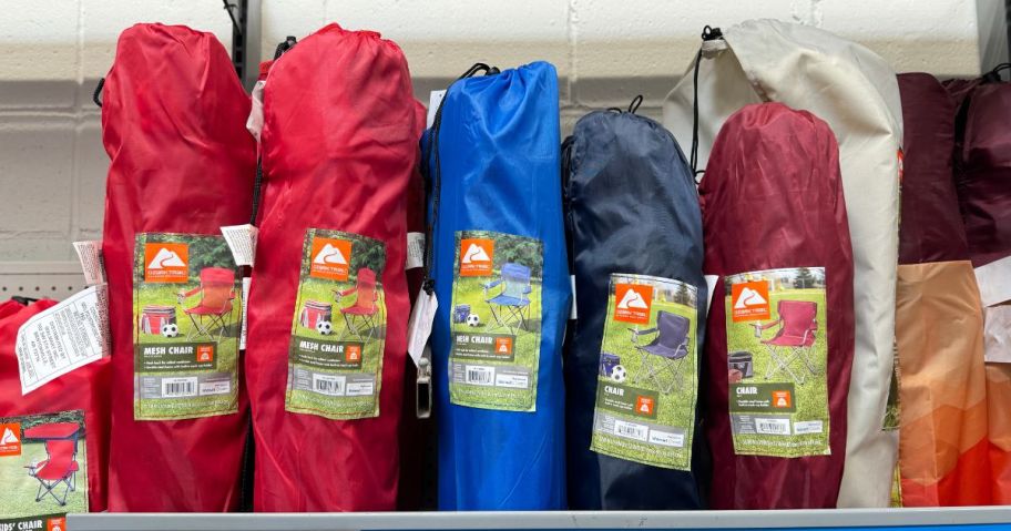 Ozark Trail Quad Folding Camp Chairs in store
