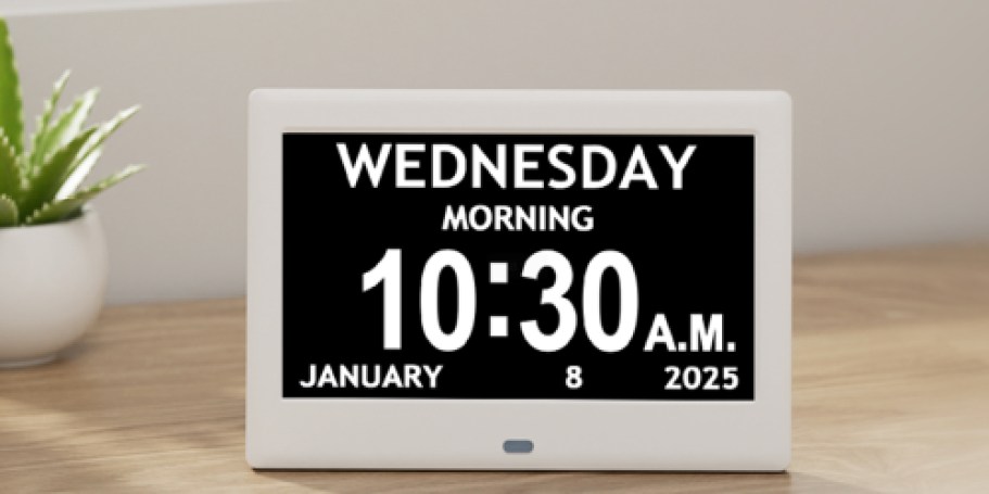 Digital Clock w/ Reminders Just $14.84 Shipped for Amazon Prime Members