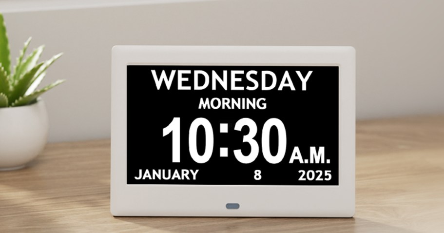 Digital Clock w/ Reminders Just $14.84 Shipped for Amazon Prime Members