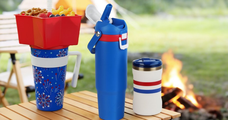 Get Ready for the Patriotic Summer Holidays w/ These Walmart Tumblers (Under $15!)