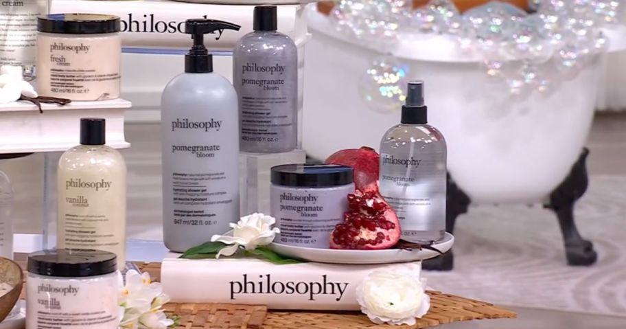 Philosophy 4-Piece Layering Set in Pomegranate Bloom Scent