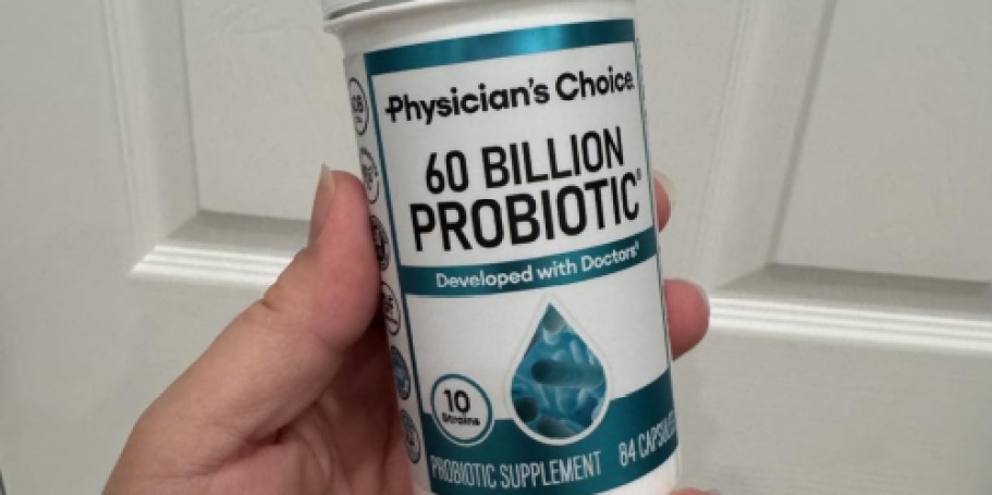 Physician’s Choice Probiotics 30-Count Only $10 Shipped on Amazon