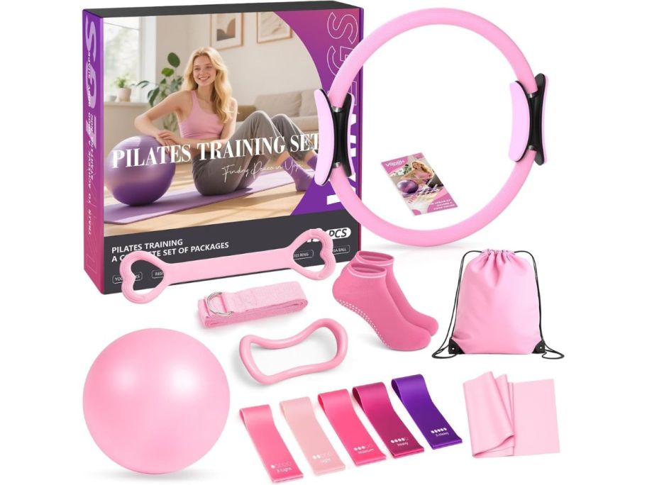 A 13-Piece Home Pilates Set from Amazon