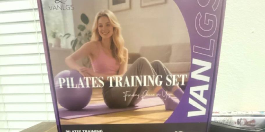Pilates Essentials 13-Piece Workout Kit Only $13.49 Shipped for Amazon Prime Members (Reg. $40)