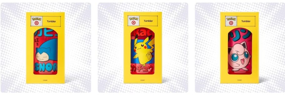 Pokemon Tumblers from target