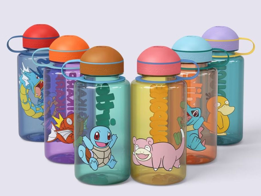 Pokemon Water Bottles