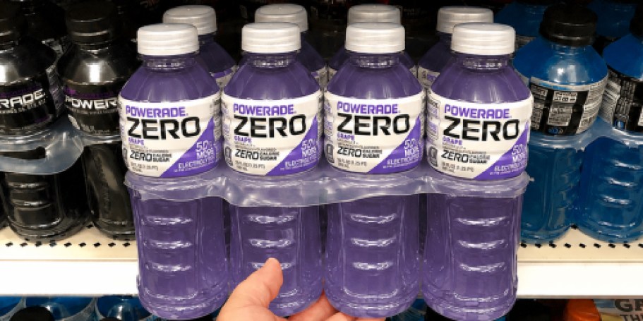 Powerade Zero Sports Drink 8-Pack Only $3.58 Shipped on Amazon
