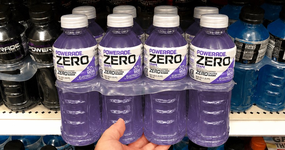Powerade Zero Sports Drink 8-Pack Only $4.54 Shipped on Amazon