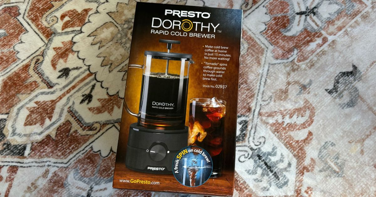 *HOT* TWO Presto Rapid Cold Brewers Only $10 Shipped (Just $5 Each!)