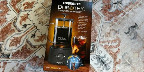 *HOT* TWO Presto Rapid Cold Brewers Only $10 Shipped (Just $5 Each!)