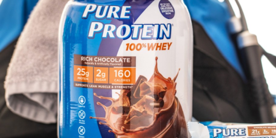 Pure Protein Powder 1.75lb Container Just $13 Shipped on Amazon (Reg. $26)