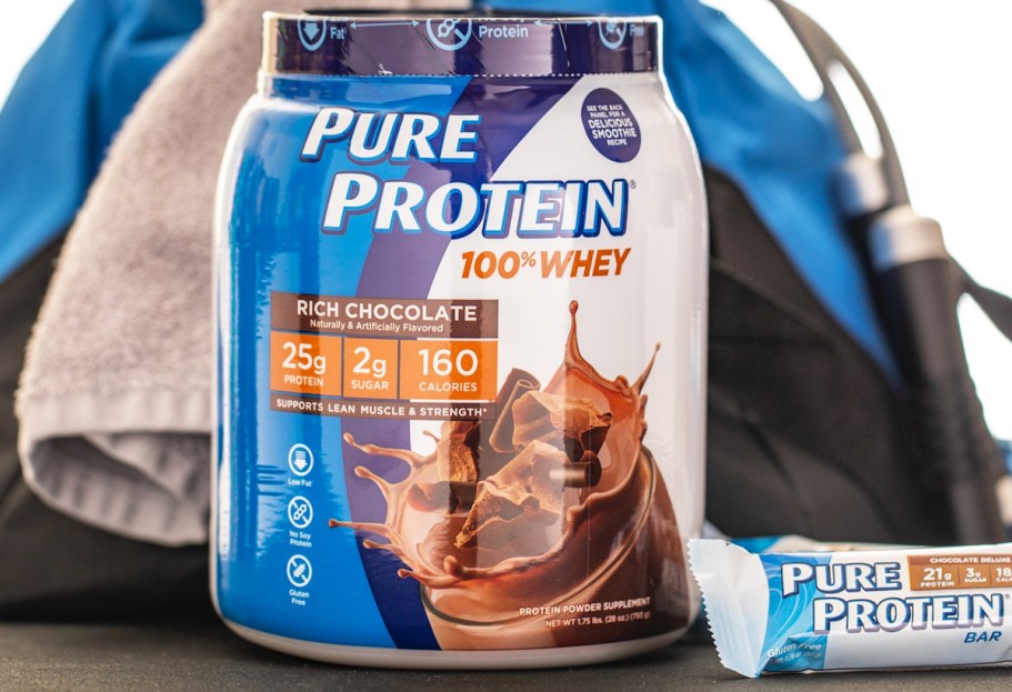 Pure Protein Powder 1.75lb Container Just $13 Shipped on Amazon (Reg. $26)