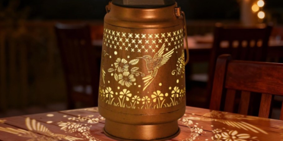 Hummingbird Solar Lantern Just $7.99 Shipped on Amazon (Reg. $27)