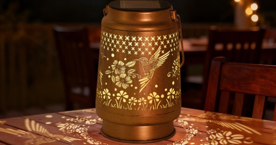Hummingbird Solar Lantern Just $7.99 Shipped on Amazon (Reg. $27)