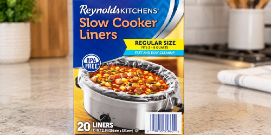 Reynolds Slow Cooker Liners 20-Count Only $6.49 Shipped on Amazon (Reg. $14)