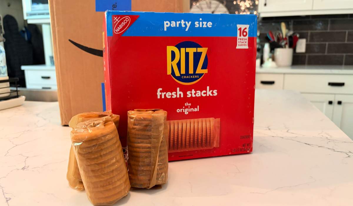 RITZ Crackers Fresh Stacks 16-Count Party Size Just $2.67 Shipped on Amazon (Reg. $6)