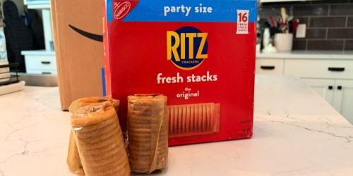 RITZ Crackers Fresh Stacks 16-Count Party Size Just $2.67 Shipped on Amazon (Reg. $6)