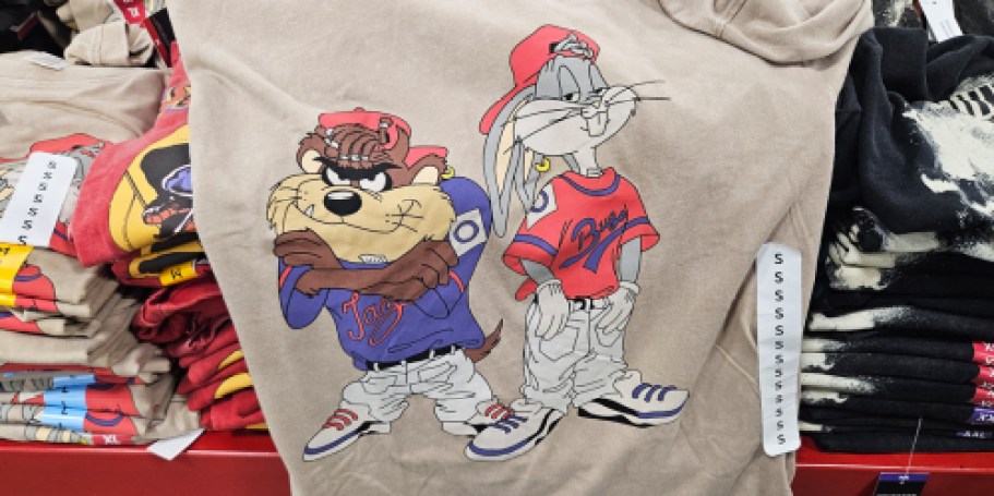 Character Graphic Tees Just $9.98 at Sam’s Club (Looney Tunes, Strawberry Shortcake, & More)
