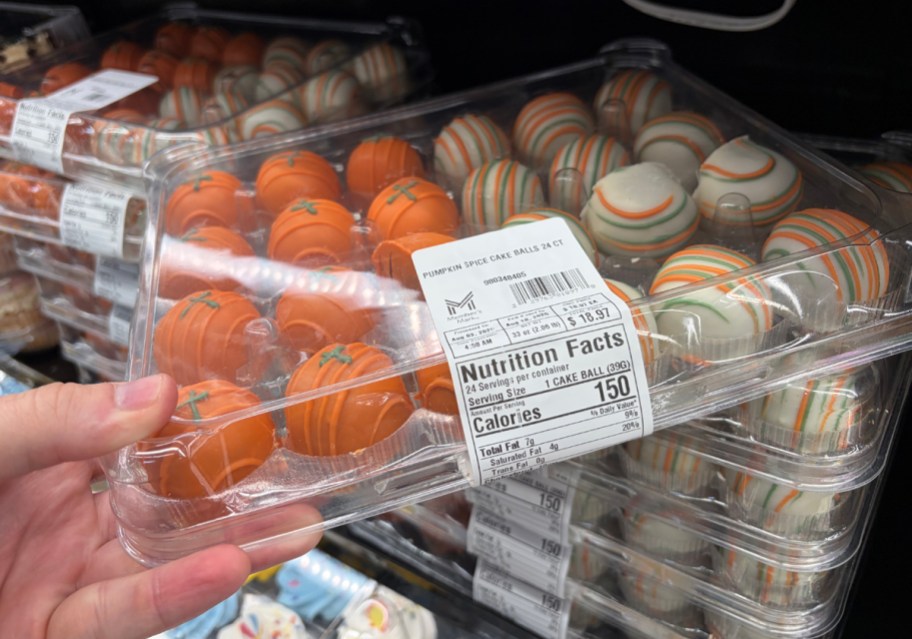 Sam's Club Pumpkin Spice Cake Balls