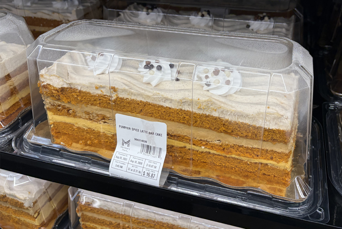 Sam’s Club Understood the Fall Dessert Assignment – Hello, Pumpkin Spice Latte Cake!