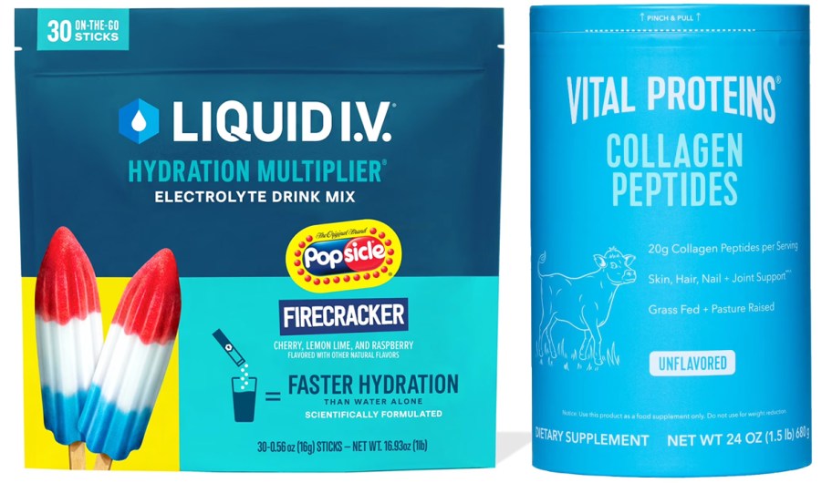 Liquid I.V. & Vital Proteins Collagen Peptides